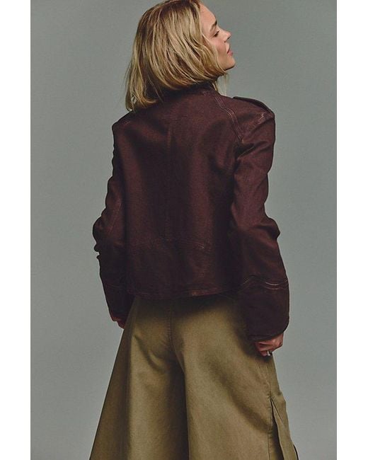 Free People Multicolor Ryland Band Jacket
