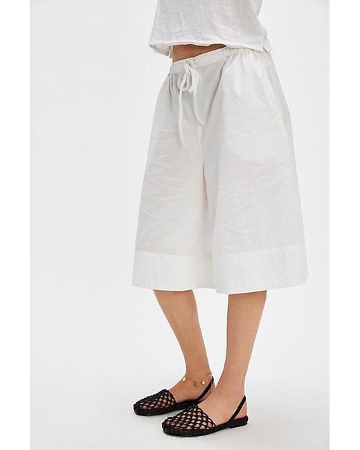 Free People Gray Wayside Woven Flats