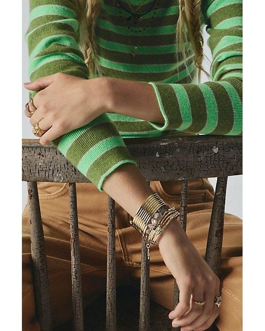 Satya Jewelry Metallic Fp X Satya Plated Stacked Cuff By