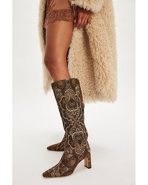 Sam Edelman Sylvia Tall Boots in Natural | Lyst Sam Edelman Sylvia Tall Boots in Natural | Lyst