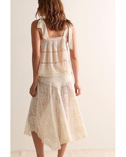 Intimately By Free People Brown Sunflare Blouson Tank Top By