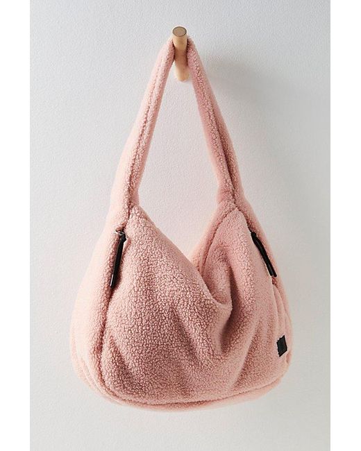 Free People Pink Cozy Carryall