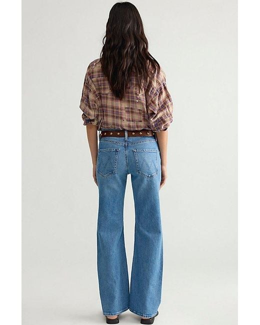 Mother Blue The Bookie Twist Skimp Jeans