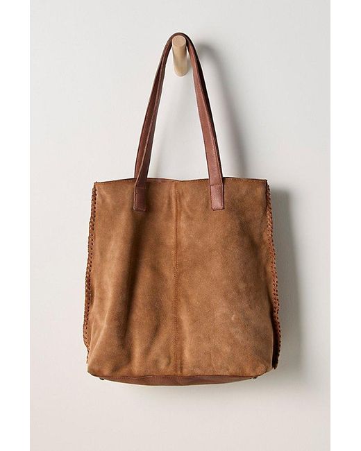 Free People Multicolor Maeve Suede Tote Bag
