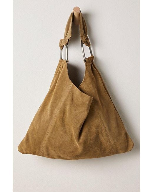 Free People◆Bobbi Slouch Suede Tote スエード チャーム Free People Bobbi Slouch Suede Tote | Lyst