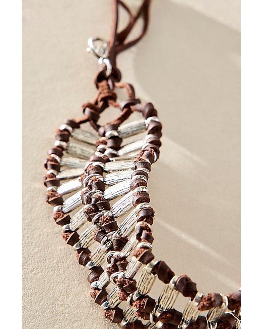 Free People Natural Alexa Choker Necklace