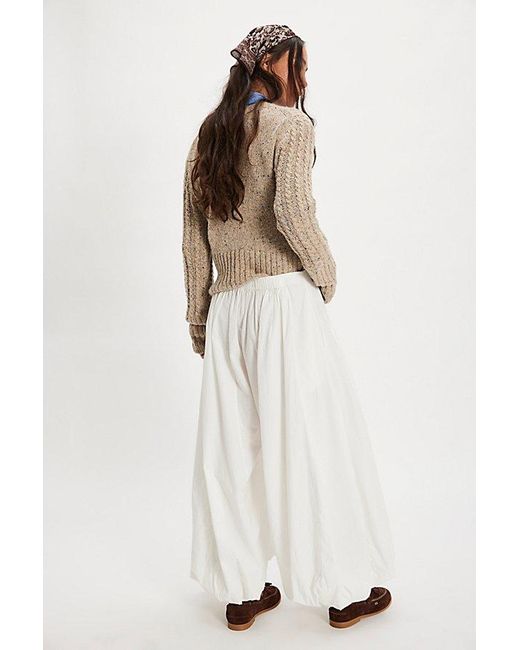 Free People Green Bubble Pop Pants