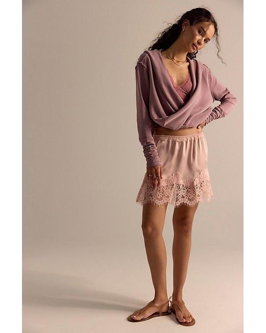 Free People Brown Wrapped Up Hoodie