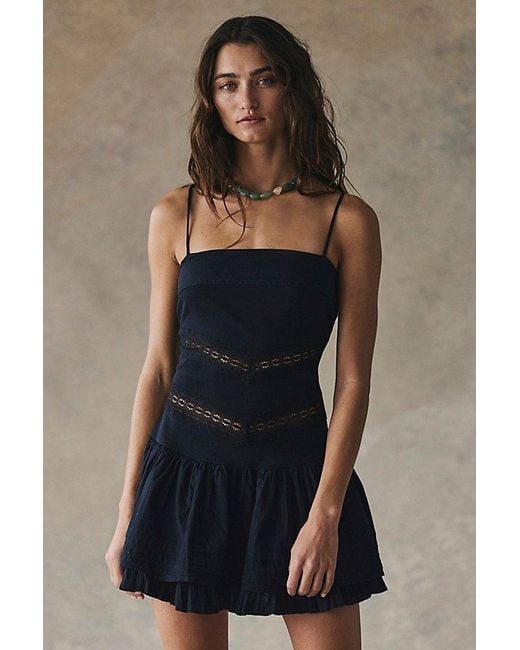 free-est Black Bliss Beauty Mini Dress By
