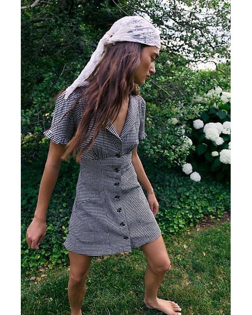 Free People Brown Lucie Long Hair Scarf