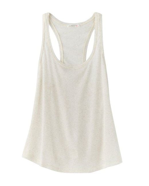 Intimately By Free People Gray Barely Bare Rib Tank Top By