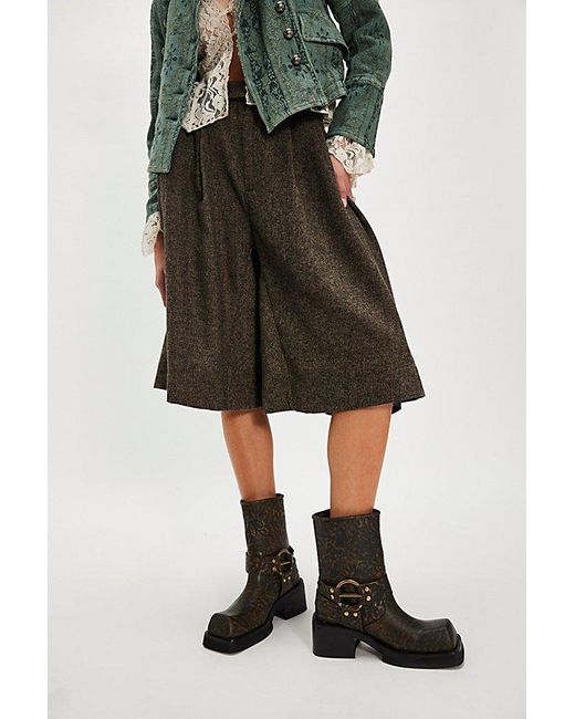 Jeffrey Campbell Multicolor Lights Out Moto Boots