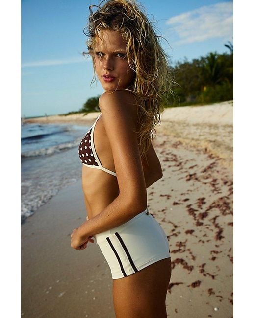 Rhythm Multicolor Dotti Triangle Bikini Top