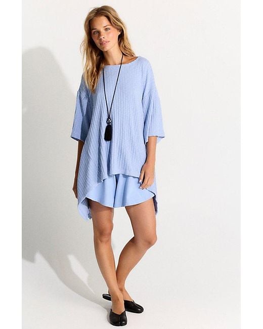 free-est Blue Catherine Short Set By