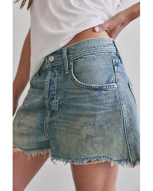 Free People Multicolor Double Take Shorts