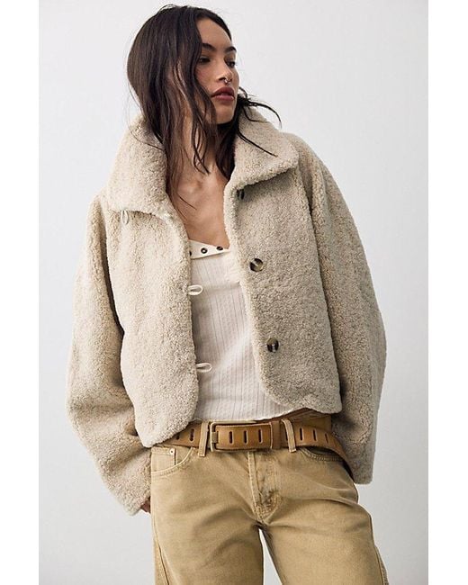 Free People Brown Softest Touch Jacket