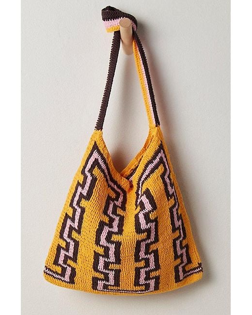 bek + MERI Multicolor Fishbone Tote