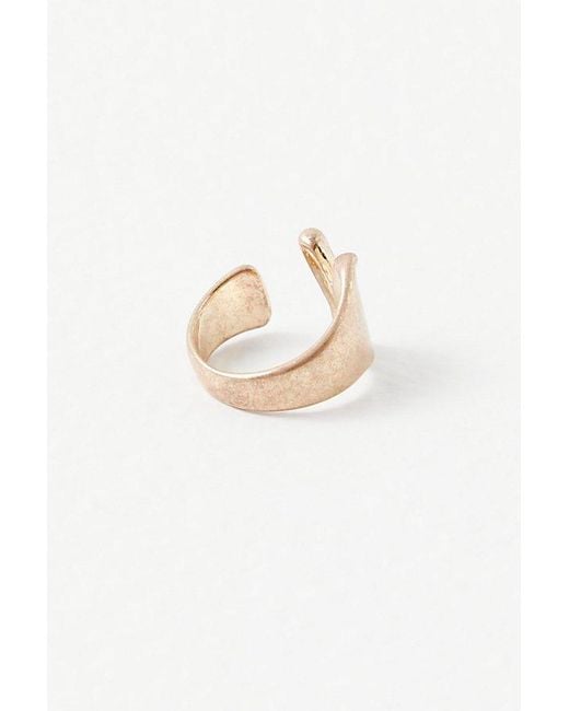 Free People White Name On Your Heart Ring