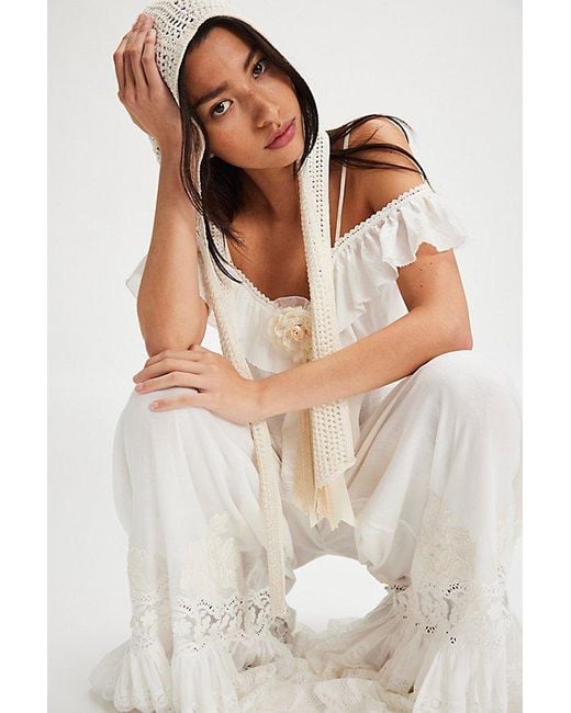 Free People Brown Field Of Roses Set