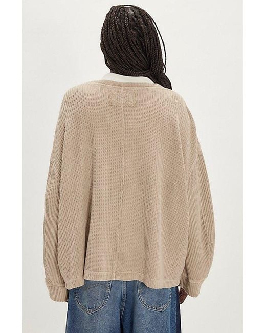 Free People Natural Dawson Pocket Thermal