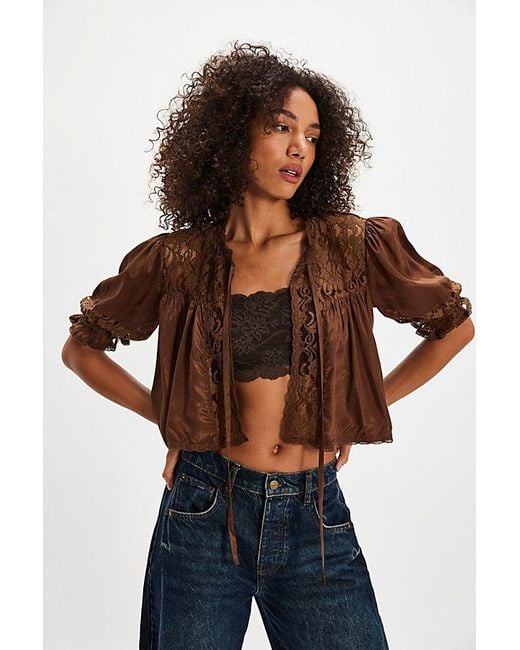 Free People Brown Lenna Set