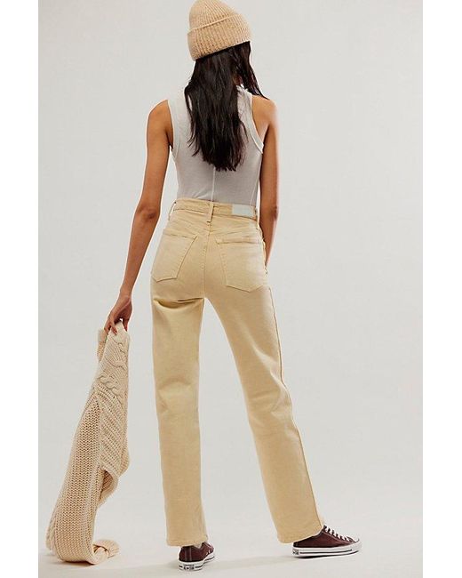 Re/done Natural 90'S High-Rise Loose Jeans
