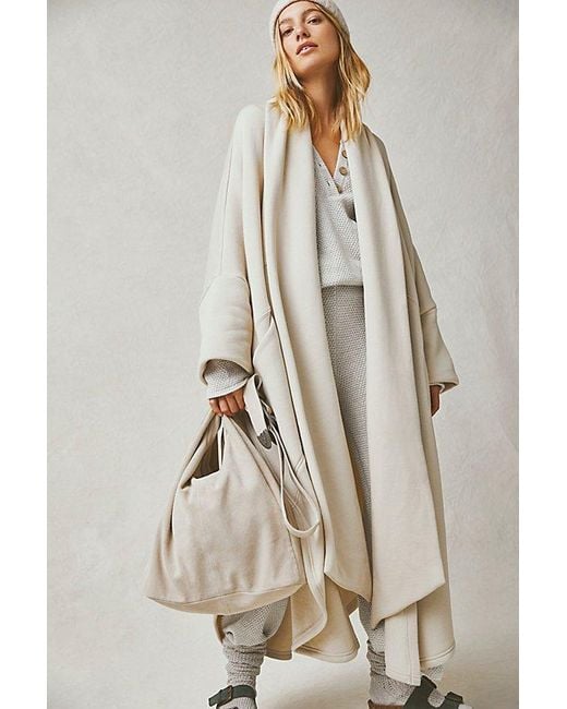 Free People Natural In Flight Poncho