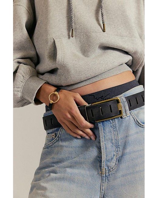 Free People Gray Gertie Clasp Bangle