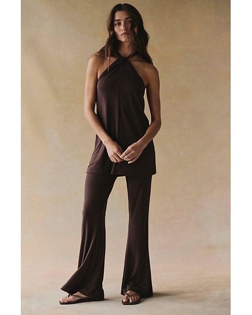 free-est Natural Jayde Pant Set By