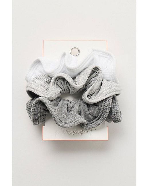 Fp Movement Gray Classic Scrunchie 3-Pack
