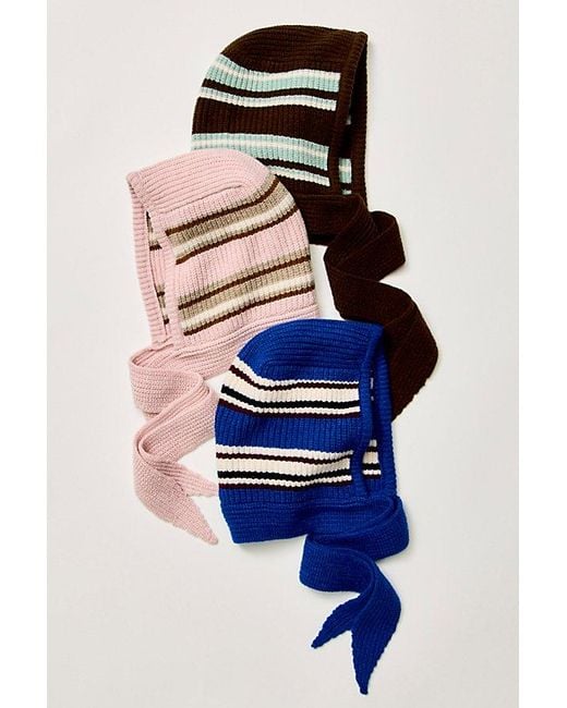 Free People Natural Rugby Stripe Balabonnet