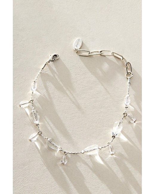 Free People Natural Dewdrop Bracelet
