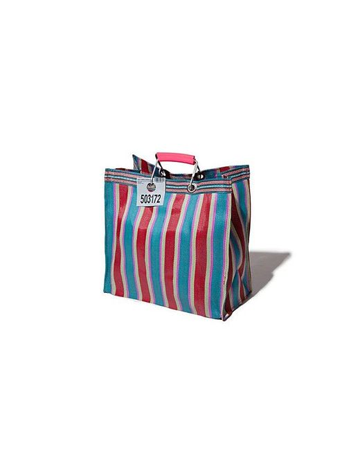 Puebco Blue Recycled Plastic Square Bag