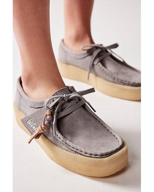 Clarks Brown Wallabee Cup Moccasins