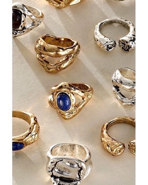 Free People Natural Ring Ring Set