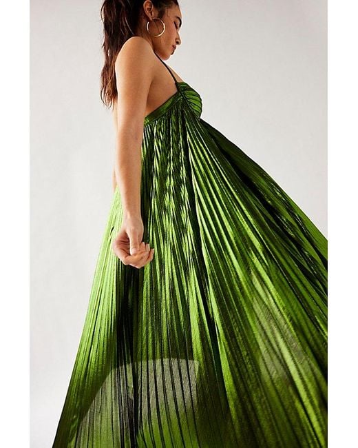 retroféte Green Diana Dress
