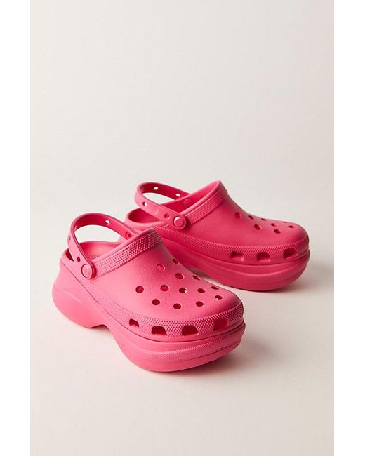 CROCSTM Red Bae Platform Clogs