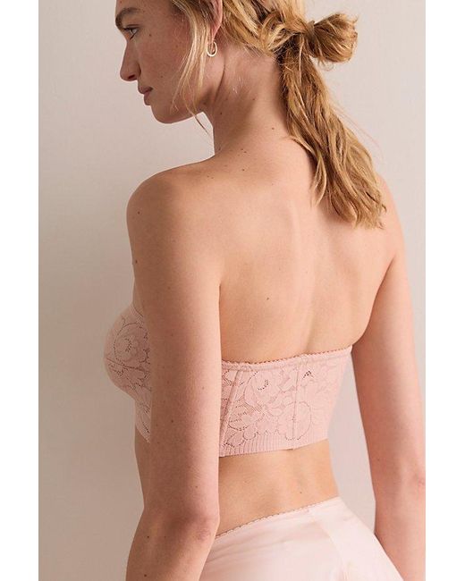 Intimately By Free People Brown Smooth Talking Lace Bandeau By
