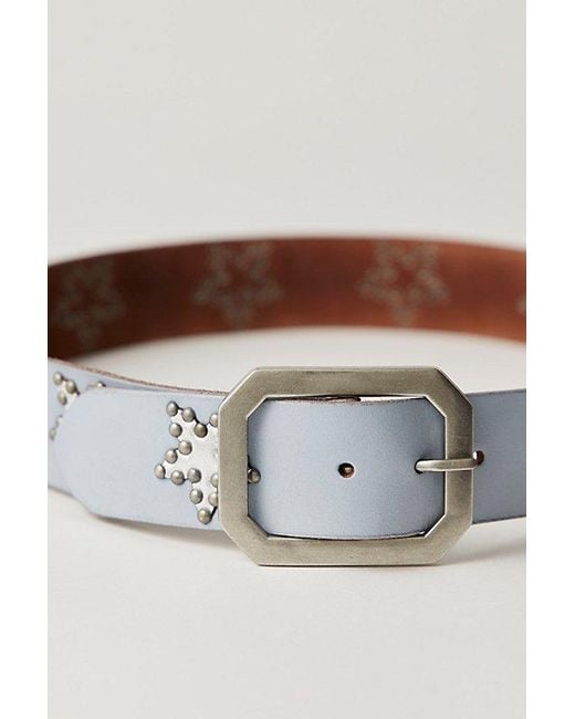 Free People Brown Starcrossed Studded Belt