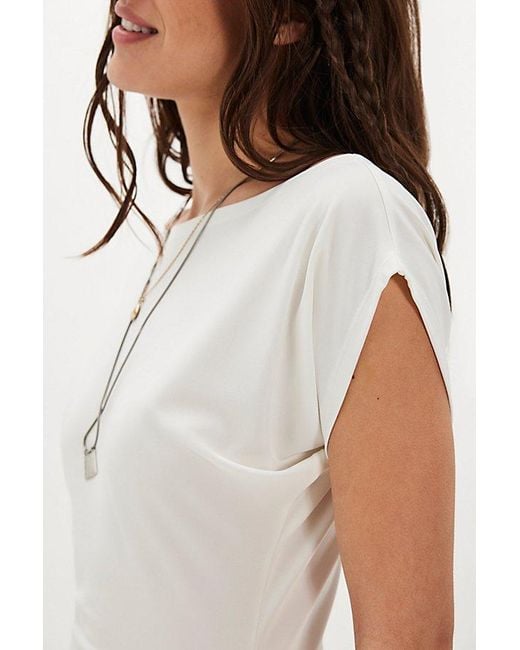 geel White Fletcher Top