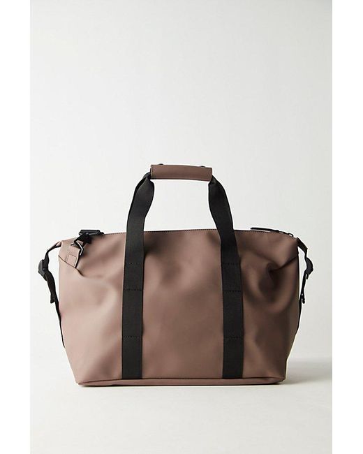 Rains Brown Hilo Small Weekender Bag