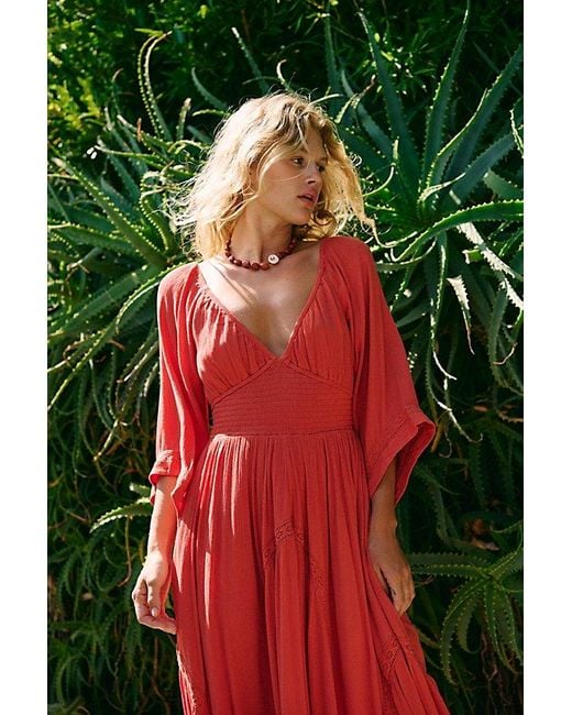 free-est Green Dixie Maxi Dress By