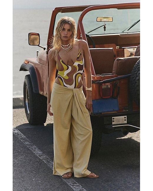 free-est Black Sarong Pants By