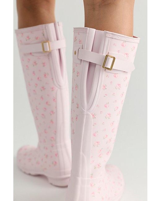Hunter Pink X Loveshackfancy Tall Wellies