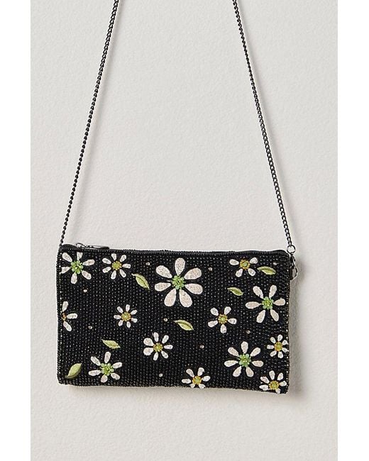 Mary Frances Multicolor Beaded Crossbody Phone Bag