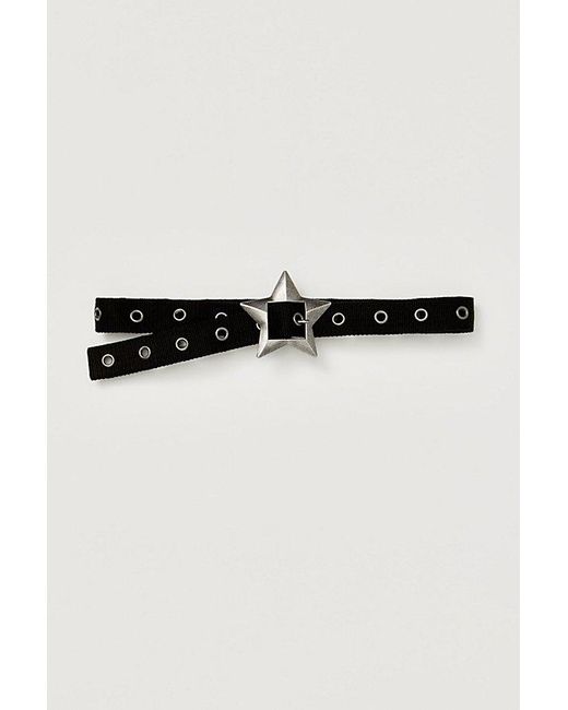 Free People Black Zoa Hip Belt