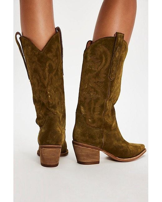 Jeffrey Campbell Black Dagget Western Boots By