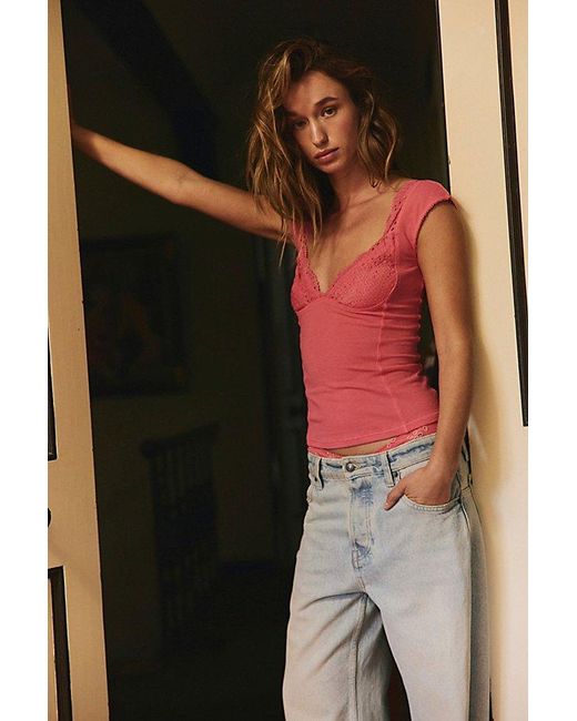 Intimately By Free People Multicolor Blush Hour Tee By