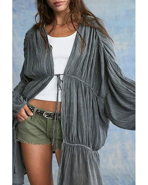 Free People Black Juliet Kimono