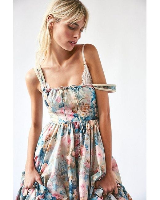 Selkie White X Fp The Staycation Dress At Free People In Chateau Paper, Size: Xs